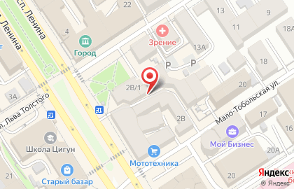 Салон штор Радуга в Центральном районе на карте