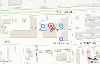 Оптово-розничный магазин строительных материалов Объект в Калининском районе на карте