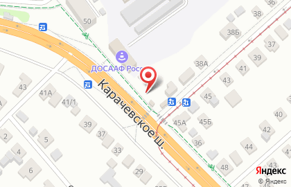 Продуктовый киоск в Заводском районе на карте