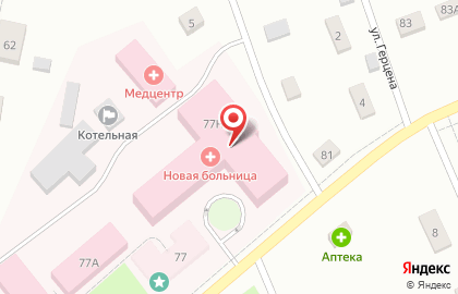Юрлинская центральная районная больница на карте