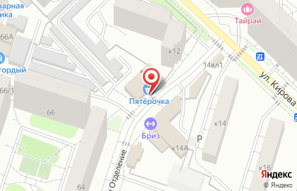 Супермаркет Пятёрочка в Москве на карте