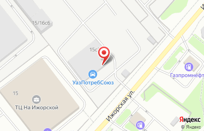 Склад обтекателей Дакар-Москва на карте
