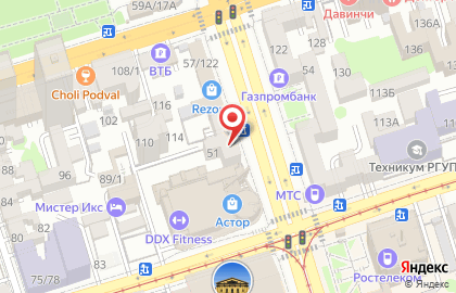 Магазин цифровой и бытовой техники DNS на Будённовском проспекте на карте