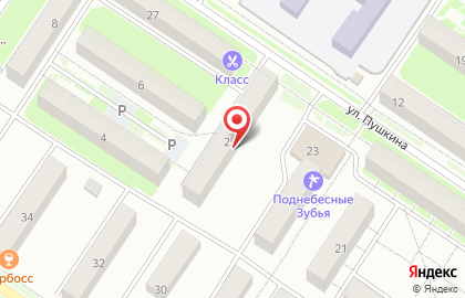 Cdek на улице Пушкина на карте