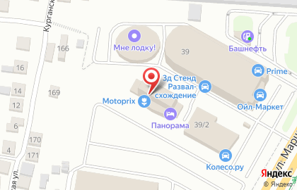 Автомастерская Механика на улице Маршала Жукова на карте