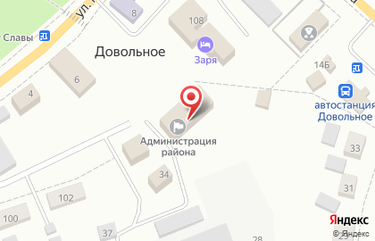 Администрация Доволенского района Новосибирской области на карте