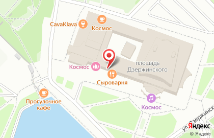 Банкомат Екатеринбургский муниципальный банк на улице Дзержинского на карте