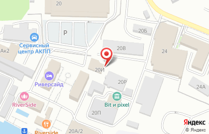 Автосервис в Калининграде на карте