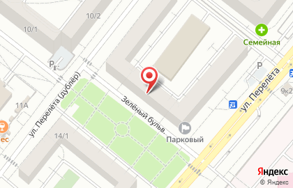 Салон-парикмахерская Аура в Кировском округе на карте