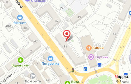 1C на улице им Ленина на карте