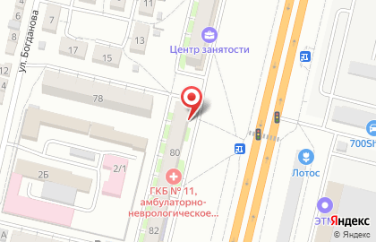 Продуктовый магазин в Волгограде на карте