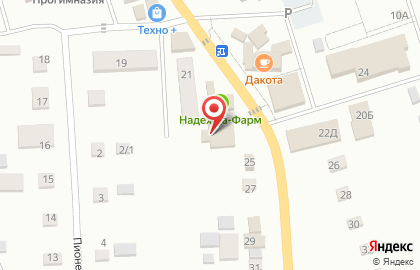 Супермаркет Магнит на Комсомольской на карте