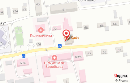 Аптека Любимая на Центральной улице на карте