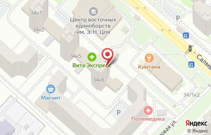 Социальная служба Доставка на карте