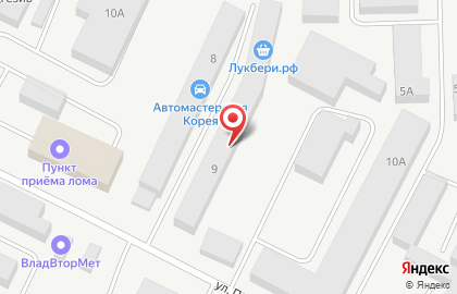 Торгово-производственная компания Амега во Владимире на карте