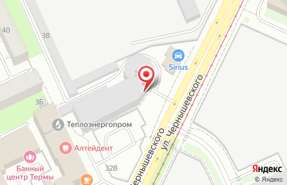 Центр тонирования и ремонта автостекол Академия Автостекла на улице Чернышевского на карте