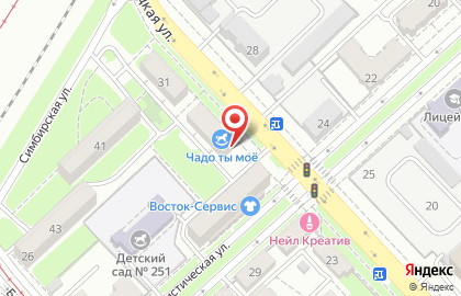 Магазин товаров для новорожденных Мир детства в Ворошиловском районе на карте