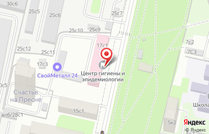 Гигиены и Эпидемиологии Центр г. Москвы цао на карте