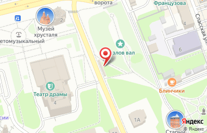 Сувенирная лавка во Владимире на карте