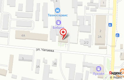 Техносервис на улице Чапаева на карте