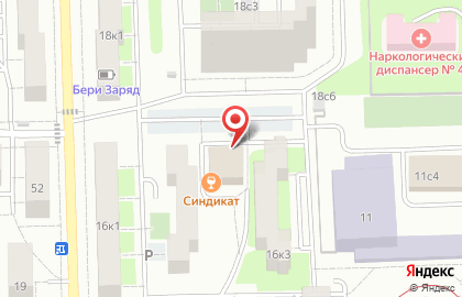 Кафе Сити Пицца на 15-й Парковой улице на карте