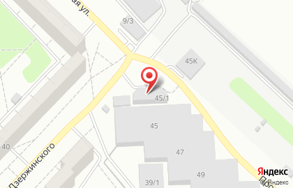 Автомойка Аква-Сервис на проспекте Дзержинского на карте
