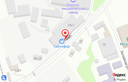 Магазин Светофор в Новосибирске на карте