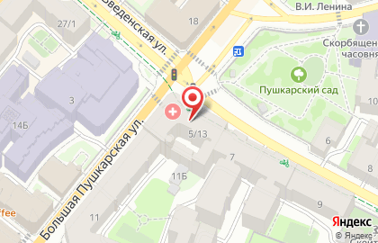 Шанс на Введенской улице на карте