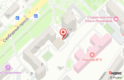 Развивающий детский сад Акварель на карте