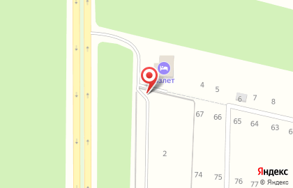 Автостоянка Взлет на карте