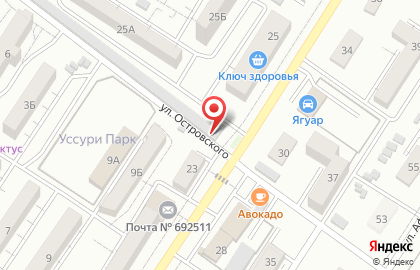 Магазин фруктов и овощей на улице Карбышева на карте