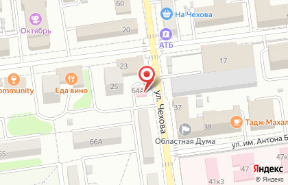 ЛинзОчки на улице Чехова на карте