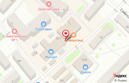 Фортуна в Отрадном на карте