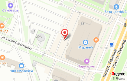 Сервисный центр A-Service в ТЦ Муравей (боковой вход) на карте