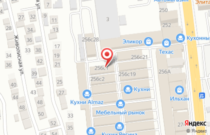 Салон по продаже кухонной мебели Багира на карте