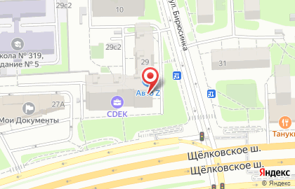 Мышонок на Щёлковском шоссе на карте