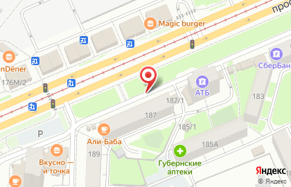 Адвокаты на Предмостной на карте