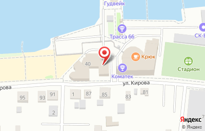 Центр спортивной подготовки спортивных сборных команд Свердловской области на карте