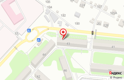 Продуктовый магазин в Советском районе на карте