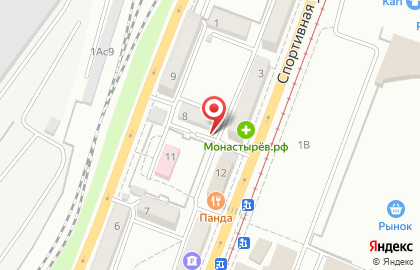 Ломбард Оникс на Спортивной улице на карте
