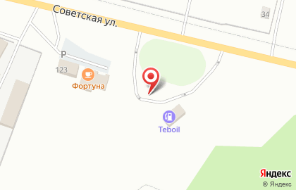 Shell на Советской улице на карте