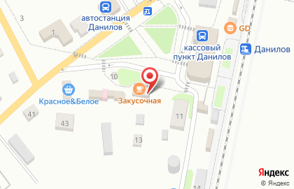 Продуктовый магазин в Ярославле на карте