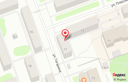 Фирменный магазин алкогольной продукции АЛВИЗ на улице Гагарина в Северодвинске на карте