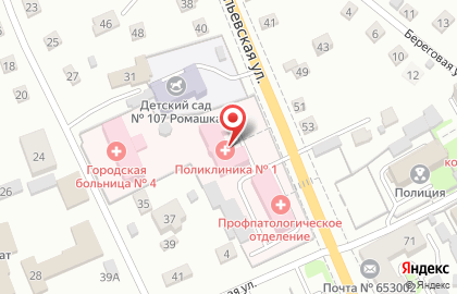 Городская больница Прокопьевская городская больница №4 на карте