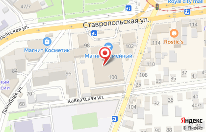 Магазин цветов на Ставропольской, 100 на карте