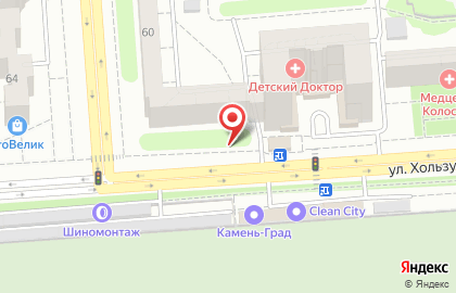 Коминтерновский район Киоск по продаже фруктов и овощей в Коминтерновском районе на карте