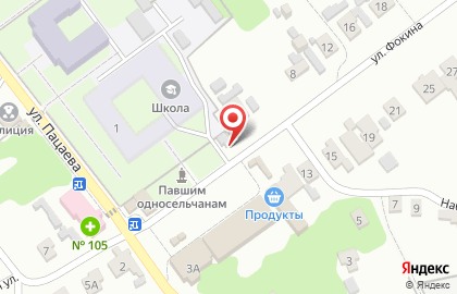 Киоск по продаже семян на улице Пацаева на карте