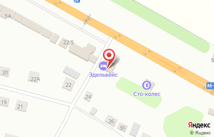 Ресторан Эдельвейс на карте
