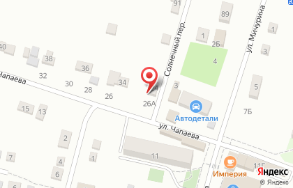 Ритус на улице Чапаева на карте