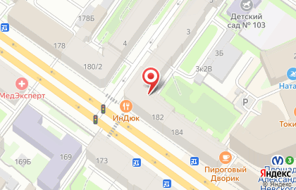 Детский сад №29 комбинированного вида в Санкт-Петербурге на карте
